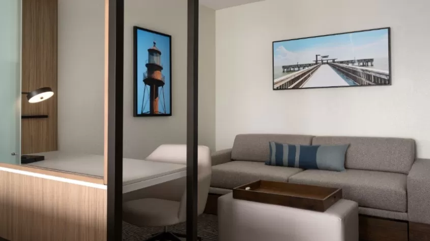 Deluxe Trundle Bed by West Elm if more room needed for guests.